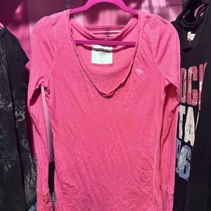 Abercrombie & Fitch Pink Women's Top